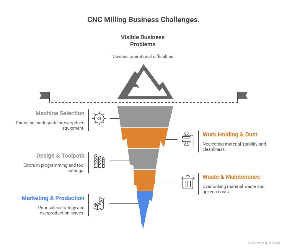 CNC Milling Business Challenges.