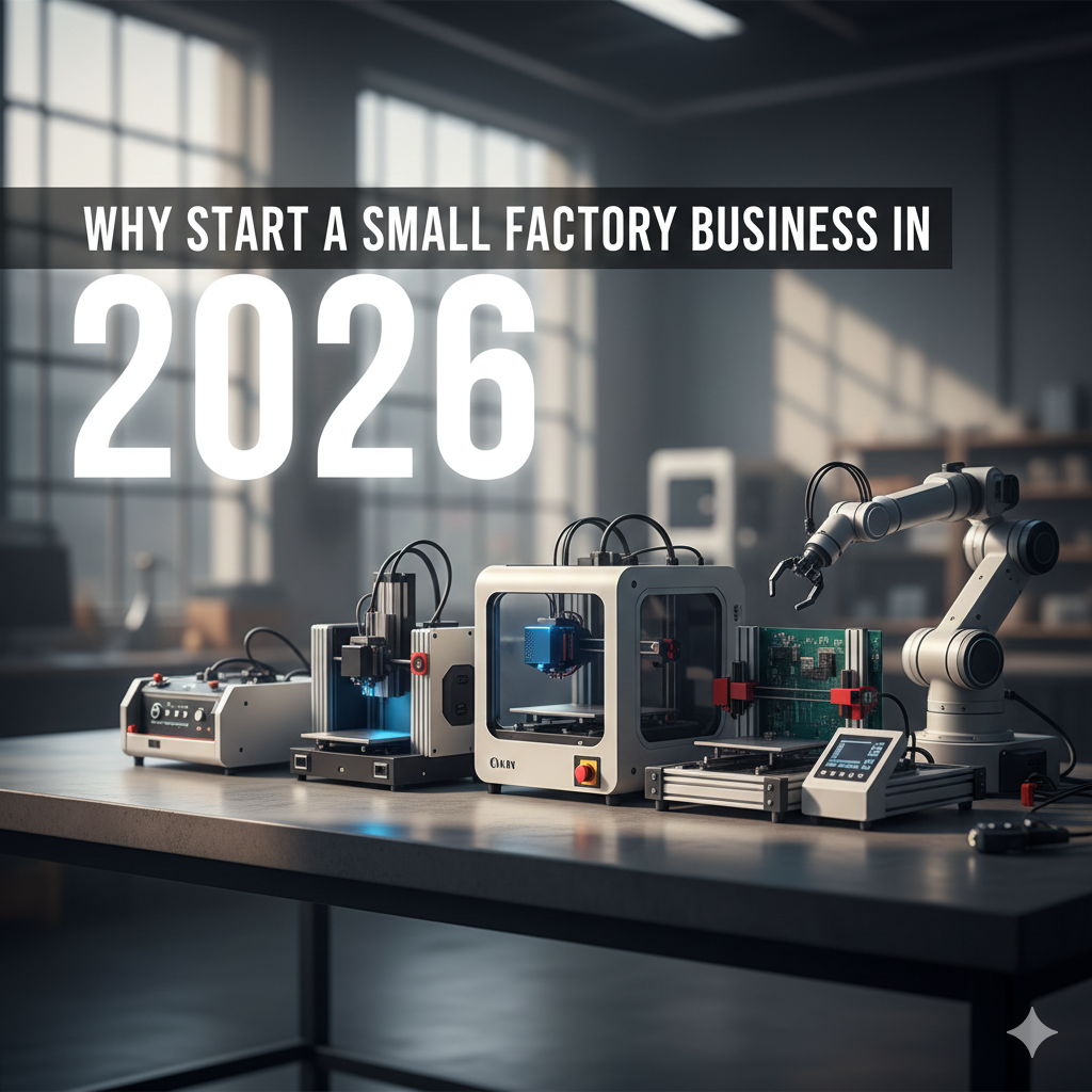Why Start a Small Factory Business in 2026 